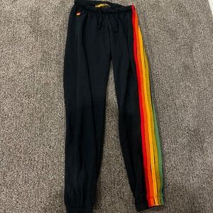 Aviator Nation Rainbow Sweatpants